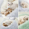 👑 CozyCloud™ - The Original Calming Pet Cave Bed