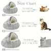 👑 CozyCloud™ - The Original Calming Pet Cave Bed