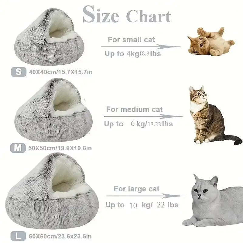 Cozy CloudCave – Pet Bed